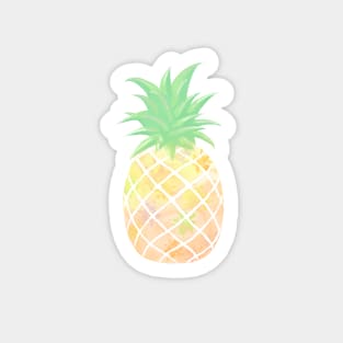 Watercolour Pineapple Sticker